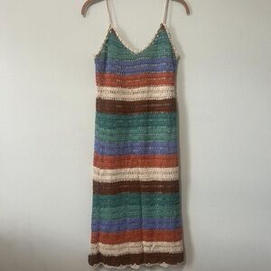 Crochet maxi/midi dress